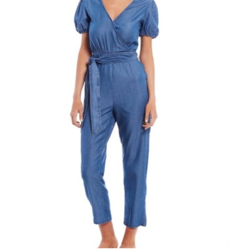 CHELSEA & VIOLET Denim Jumpsuit